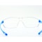 Ge Safety Glasses, Anti-Fog & Anti-Scratch, Clear Lens, Blue Frame GE103CAF - alternate 3